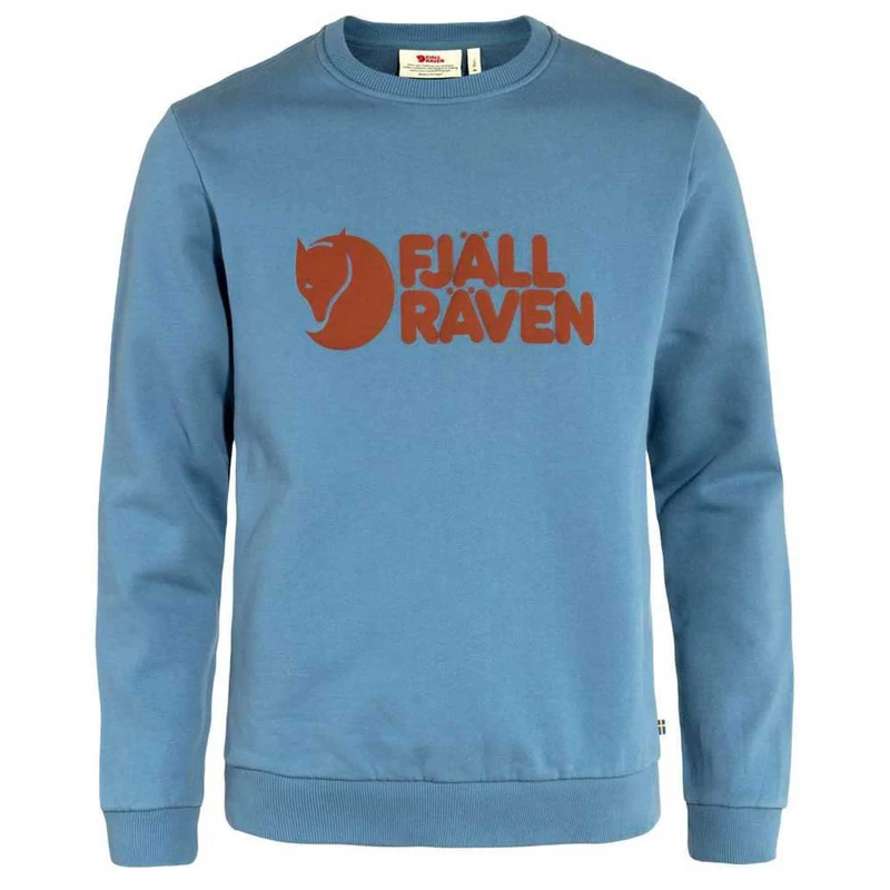Fjallraven 84142-543 Fjällräven Logo Sweater M Sweatshirt Men's Dawn Blue Size XL