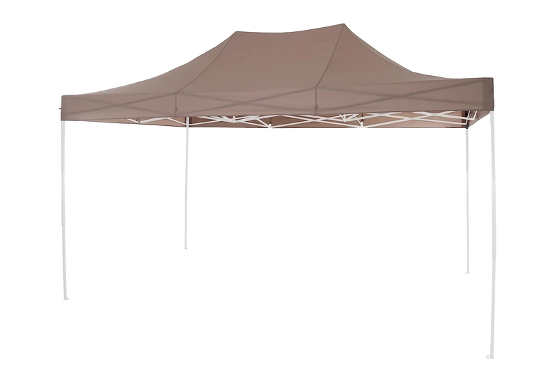 Roof Cover Taupe for Allrounder Gazebo 3 x 4.5 m, Cover Made of 160 g/m² Polyester, PU Coated, Taupe