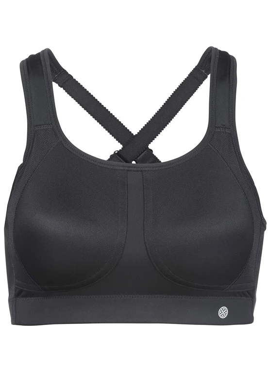 ATHLECIA Women's Magnolia Bra, 1001 Black, E