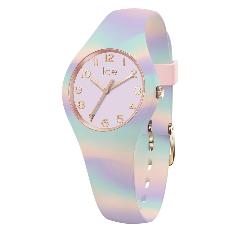 ICE-WATCH - ICE tie and dye Sweet lilac - Women's wristwatch with silicon strap - 021010 (Extra small)