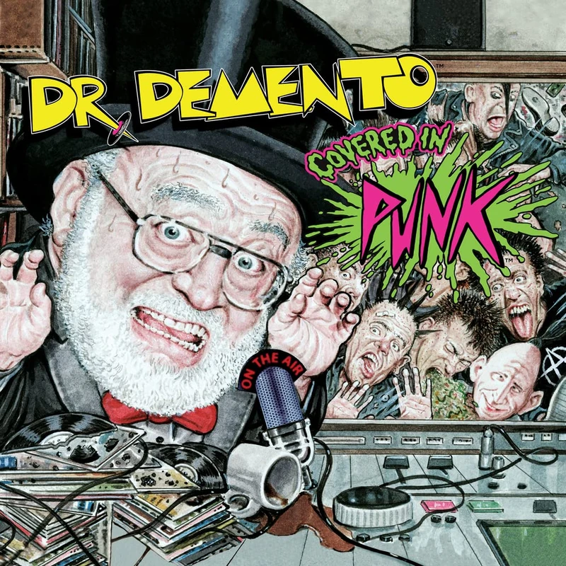 Dr. Demento Covered In Punk (Neon Pink With Green Splatter) **INDIE EXCLUSIVE** [VINYL]