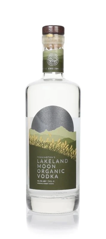 Pennington's Lakeland Moon Organic Vodka, 70 cl, 40.4 Percent ABV, Premium Organic Wheat Vodka from Kendal, Cumbria
