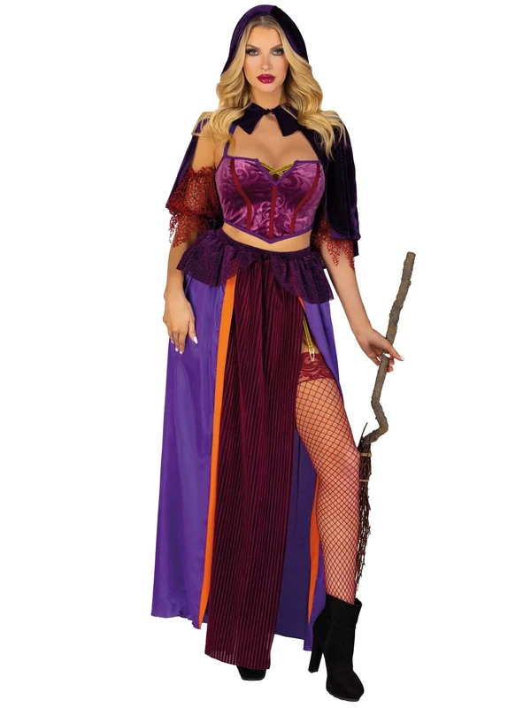 Leg Avenue 87176 10101 Witch Costume, Women, Multicolour, S