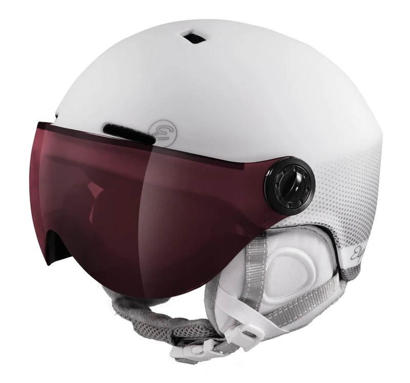 Etape Unisex Youth 1927497_55-58 Sports Helmet, Matte White, 55-58 cm