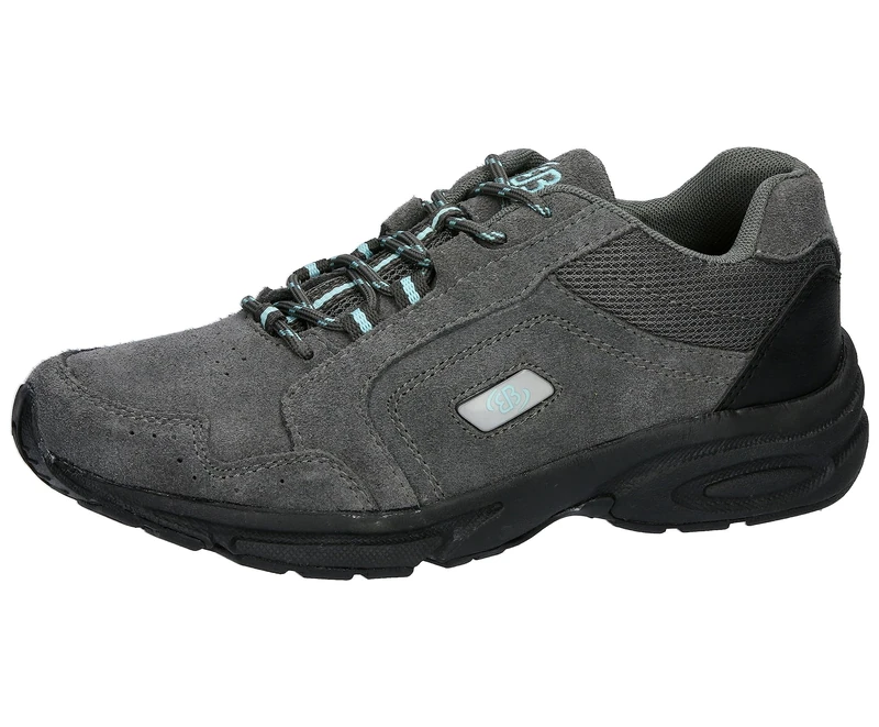 Brütting Women's Circle Walking Shoes, Grey Turquoise, 7 UK