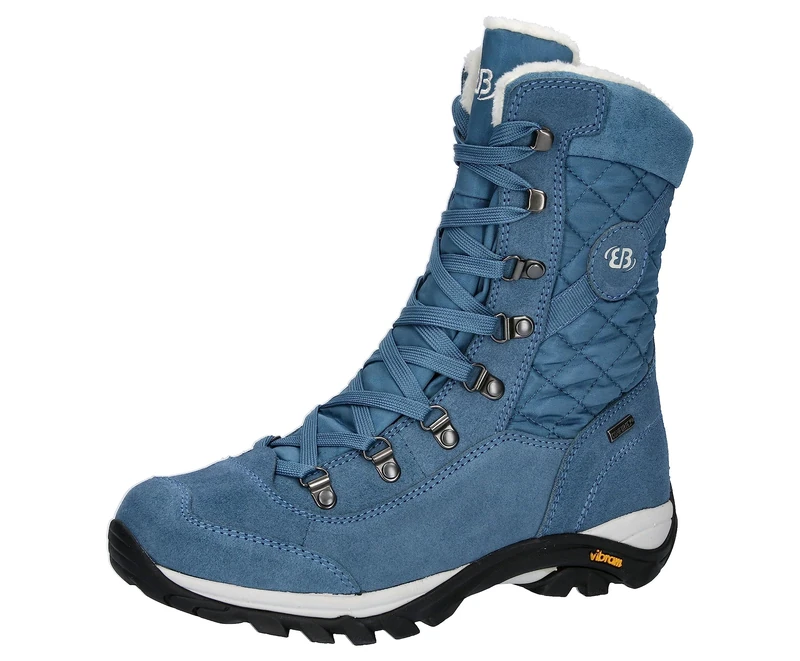 Brütting Women's Fenella Snow Boots, blue, 4 UK