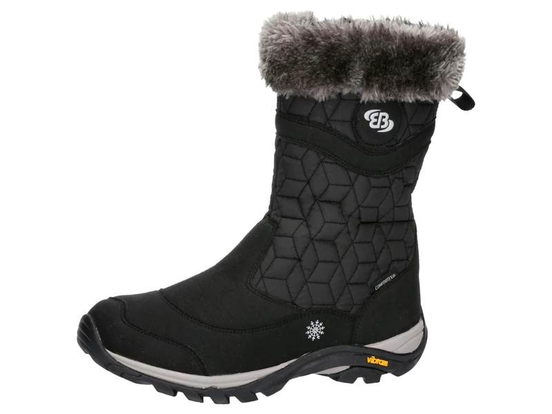 Brütting Women's Elisa Snow Boots, black, 8 UK - Image 1