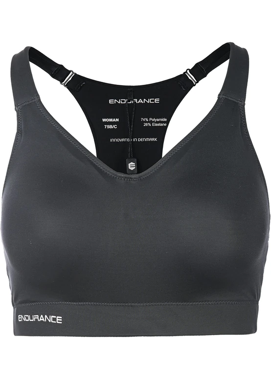 endurance Girl's Phoebe Bra, 1001 Black, 70 (EU) - Image 1