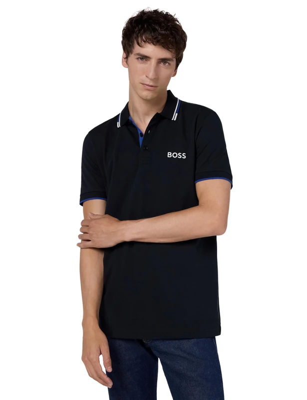 BOSS Paddy Pro Polo Shirt Dark Blue