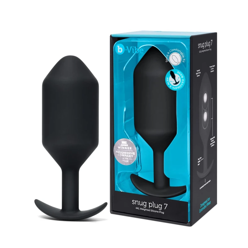 b-Vibe - The Snug Plug 7 - Weighted Butt Plug - 4XL
