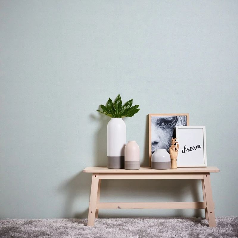 A.S. Création Maison Charme 390681 Non-Woven Wallpaper 10.05 m x 0.53 m Small Pattern Blue White Made in Germany