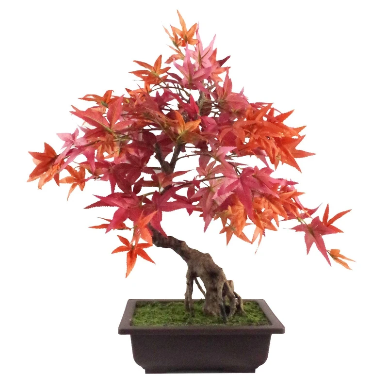 Leaf Artificial Bonsai Tree, 21.7 cm