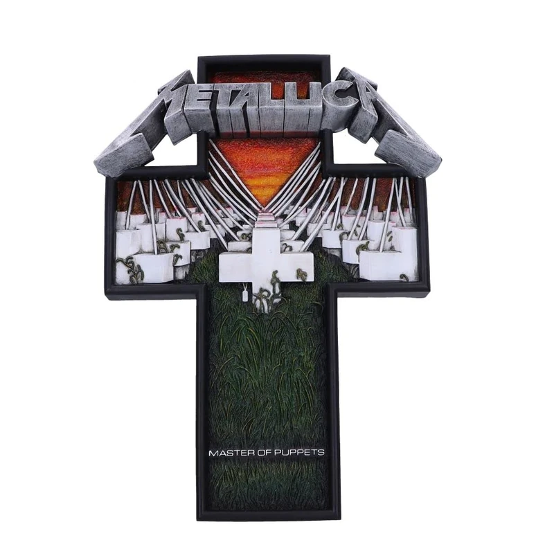 Nemesis Now Metallica Master of Puppets Wall Plaque, 31.5cm, Resin, Multi Coloured, Officially Licensed Metallica Merchandise, Master of Puppets Wall Plaque, Cast in the Finest Resin