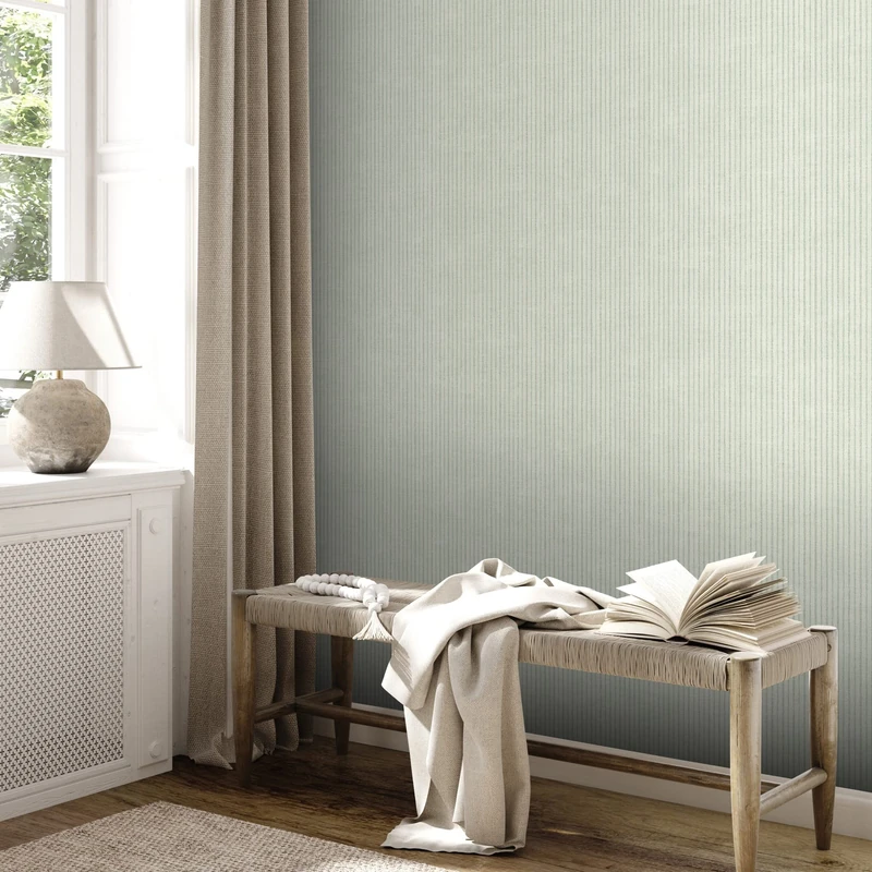 A.S. Création Maison Charme 390765 Non-Woven Wallpaper Cream Green 10.05 m x 0.53 m Made in Germany