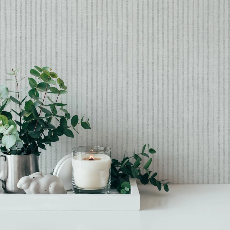 A.S. Création Maison Charme 390763 Non-Woven Wallpaper Cream Grey 10.05 m x 0.53 m Made in Germany - Image 1