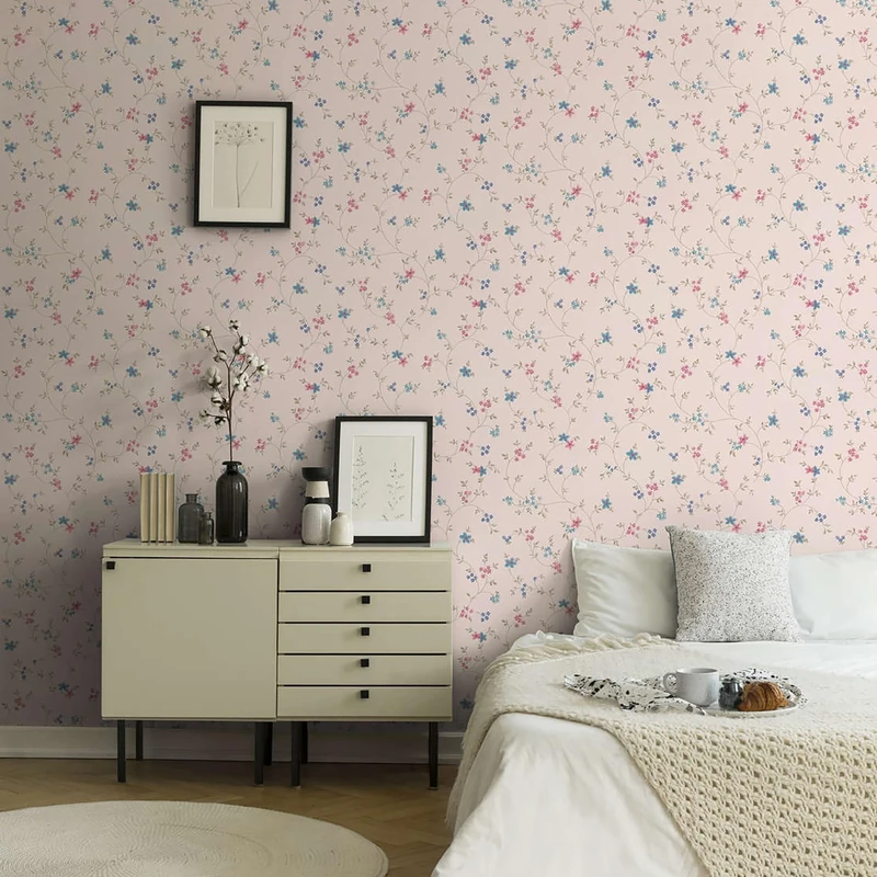A.S. Création Maison Charme 390711 Non-Woven Wallpaper Floral 10.05 m x 0.53 m Made in Germany