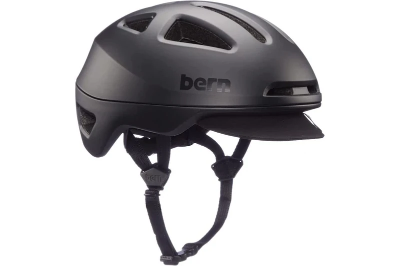 Bern Major Unisex Adult Helmet, Black, L - Image 1