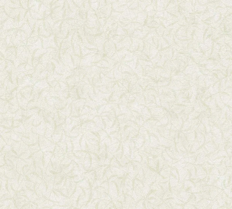 A.S. Création Terra 389203 Non-Woven Wallpaper Floral Cream Green Branches 10.05 m x 0.53 m Made in Germany