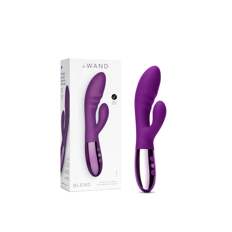 le WAND Blend Cherry Vibrator Purple 20,2 cm