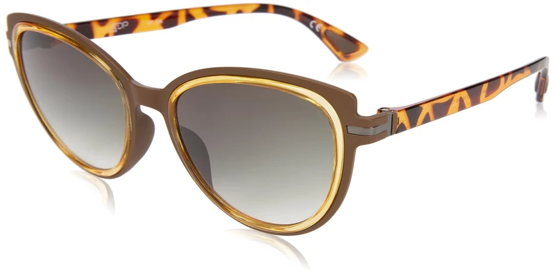 AirDP Style Women's Mara Sunglasses, C5 Soft Touch Crystal Cognac, 52