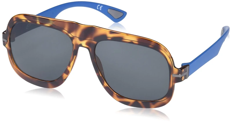 AirDP Style Men's Marcello Sunglasses, C3 Shiny Avana, 56