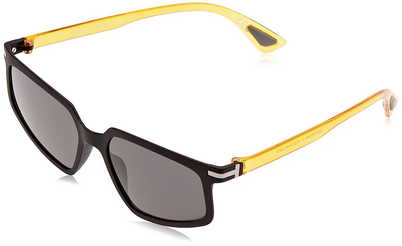 AirDP Style Men's Edgar Sunglasses - C1 Soft Touch Black 56mm