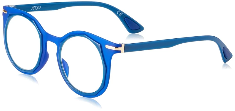 AirDP Style Women's Gaia Sunglasses, C4 Soft Touch Crystal Dark Blue, 47