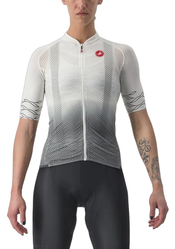 CASTELLI 4523037-065 Climber's 2.0 W Jersey Women's T-Shirt Ivory/Sedona SAGE L