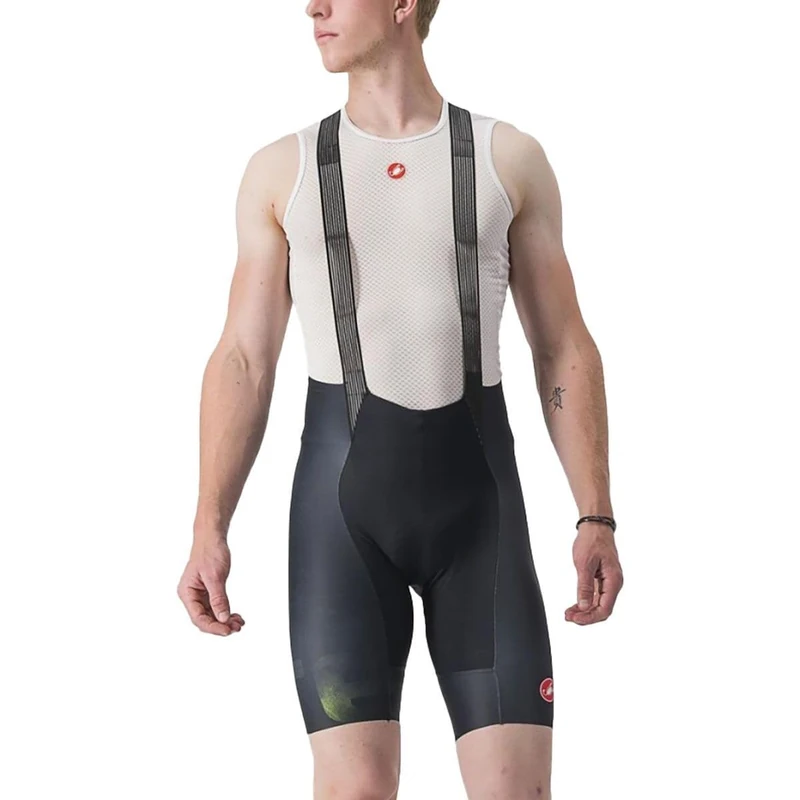 CASTELLI 4523002-383 Free AERO RC KIT BIBSHORT Men's Shorts Black/Electric Lime M