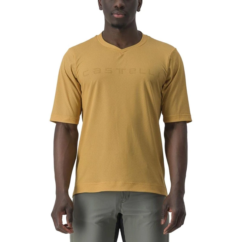 CASTELLI 4523018-277 Trail TECH TEE 2 Men's T-Shirt Honey S