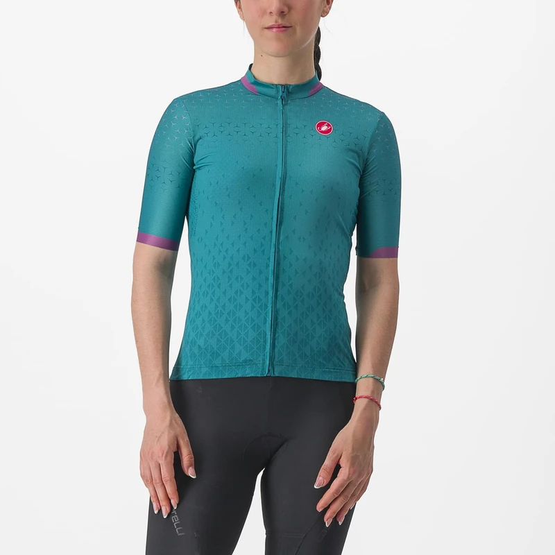CASTELLI 4523041-319 PEZZI Jersey Women's T-Shirt Quetzal Green M