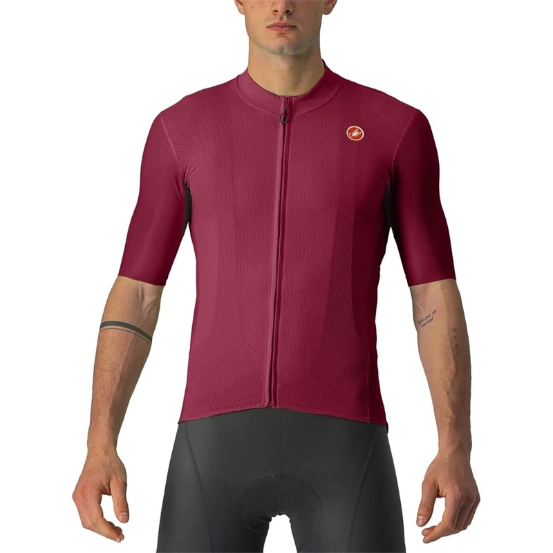 CASTELLI 4522022-421 Endurance Elite Jersey Men's T-Shirt Bordeaux S