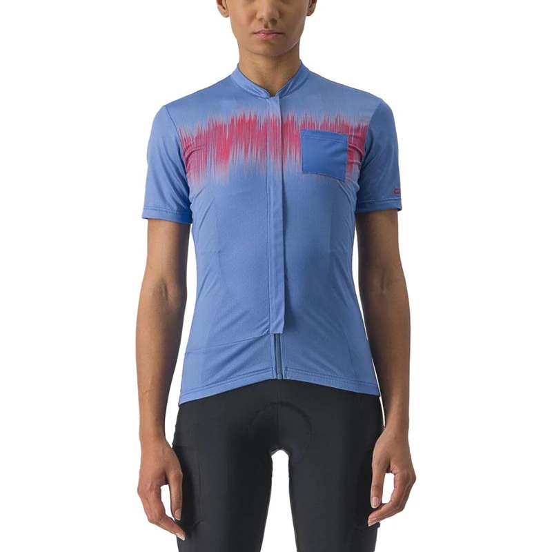 CASTELLI 4523046-447 Unlimited SENTIERO 2 Jersey Women's T-Shirt Mediterranean Blue M