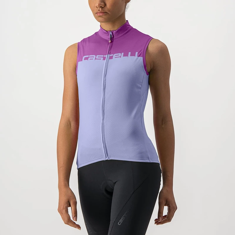CASTELLI 4522066-534 VELOCISSIMA Sleeveless Women's T-Shirt Violet Mist/Amethyst M