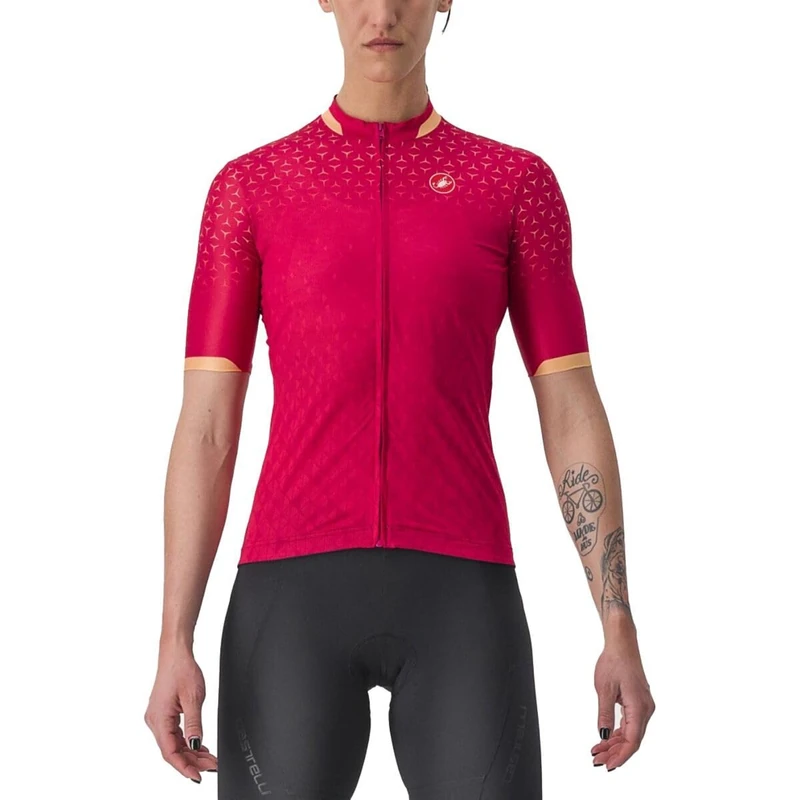 CASTELLI 4523041-649 PEZZI Jersey Women's T-Shirt Persian RED XS