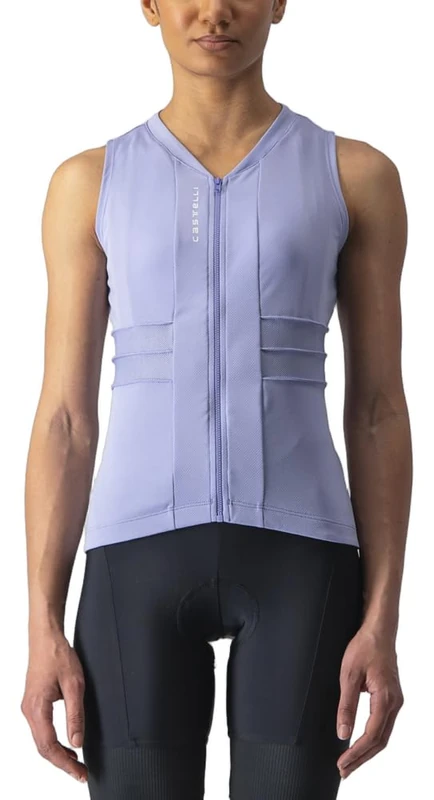 CASTELLI 4523043-534 Anima 4 Sleeveless Women's T-Shirt Violet Mist/Ivory S - Image 1
