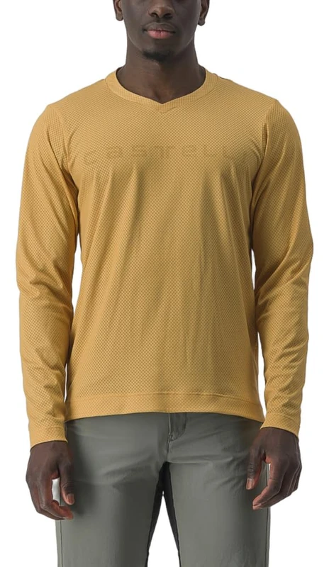 CASTELLI 4523019-277 Trail TECH Longsleeve TEE 2 Men's T-Shirt Honey XL