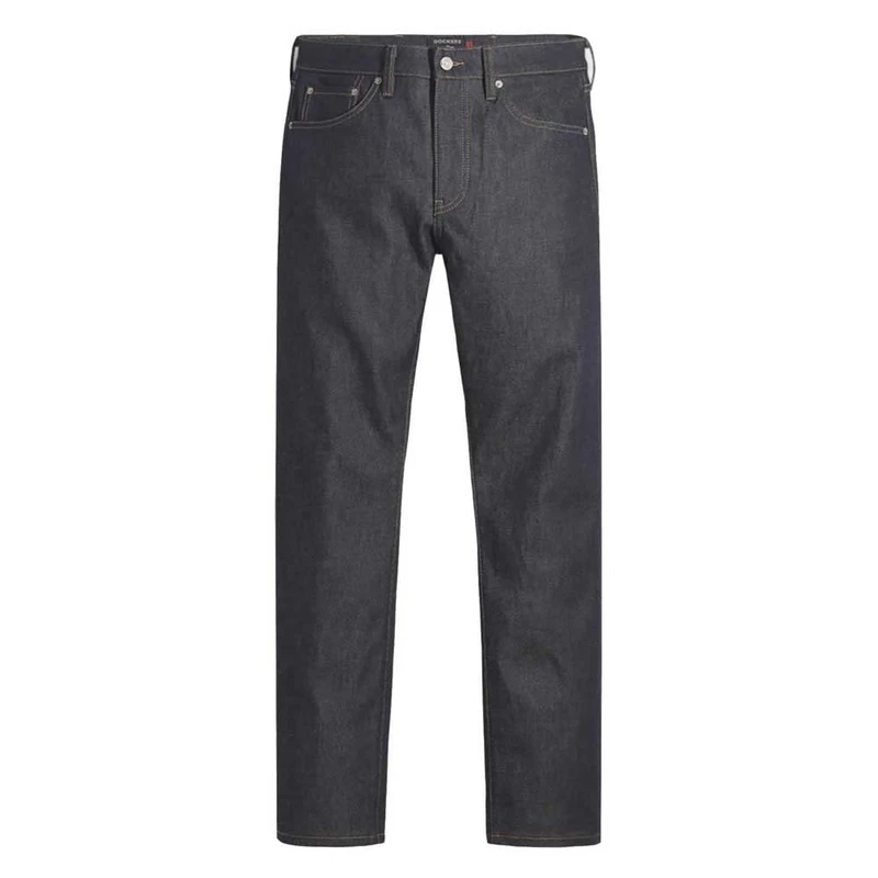 DOCKERS Men's Smart 360 Flex Jean Cut Slim, Dark Indigo Rinse, 38W / 32L