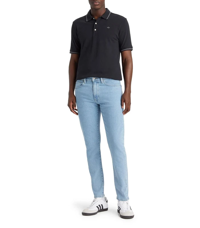 Dockers Smart 360 Flex Jean Cut Skinny Skinny Light Indigo Stonewash 28 32