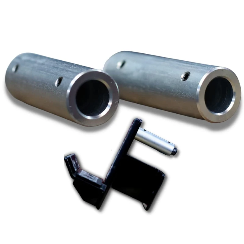 F&F STEEL Power Rack Attachment Pin Adapter Sleeve - 5/8" to 1" - Universal Fitment on Standard 2"x2", 3"x2", and 3"x3" Power Racks, Cages, & Rigs