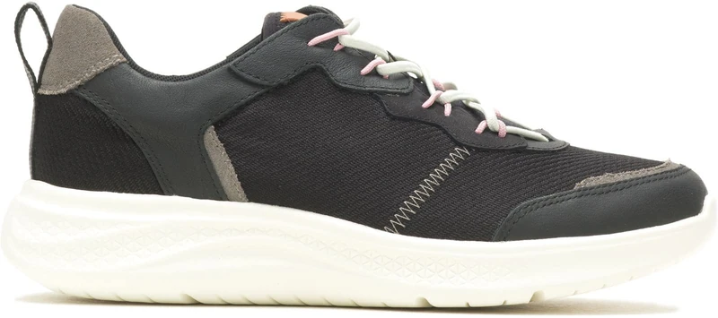 Hush Puppies Women's Elevate Bungee Sneaker, Black, 7 UK
