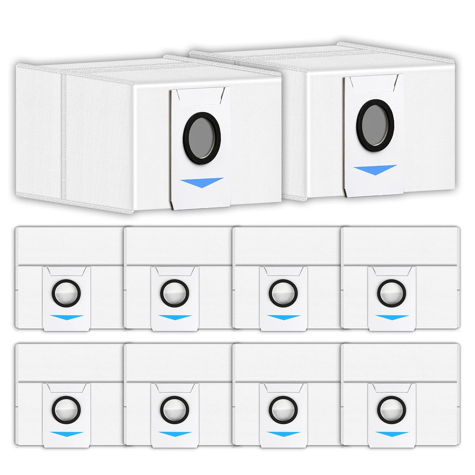 (10 Pieces) T20 Omni Dust Bag Replacement Vacuum Bags for Ecovacs DEEBOT T20 Omni, X1 Omni, X1 Turbo, Filter Bags, Replacement Accessories Disposable Bag