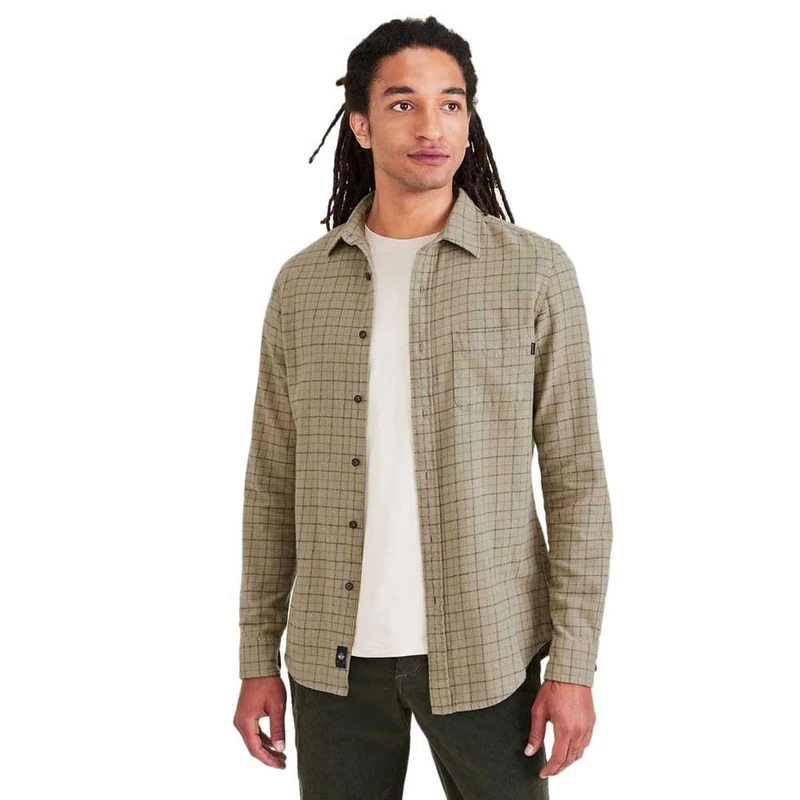 DockersMen'sORIGINAL SHIRT SLIMBALLAD OVERLAND TREKXL