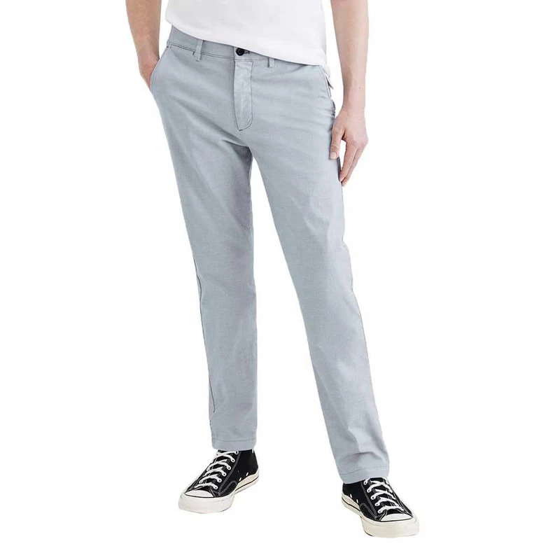 Dockers Men's Smart 360 Flex Chino Slim Casual Pants, Blue Fusion Light Fabric, 29W / 32L