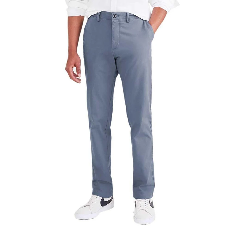 Dockers Men's Smart 360 Flex Chino Slim Casual Pants, Blue Fusion, 28W / 32L