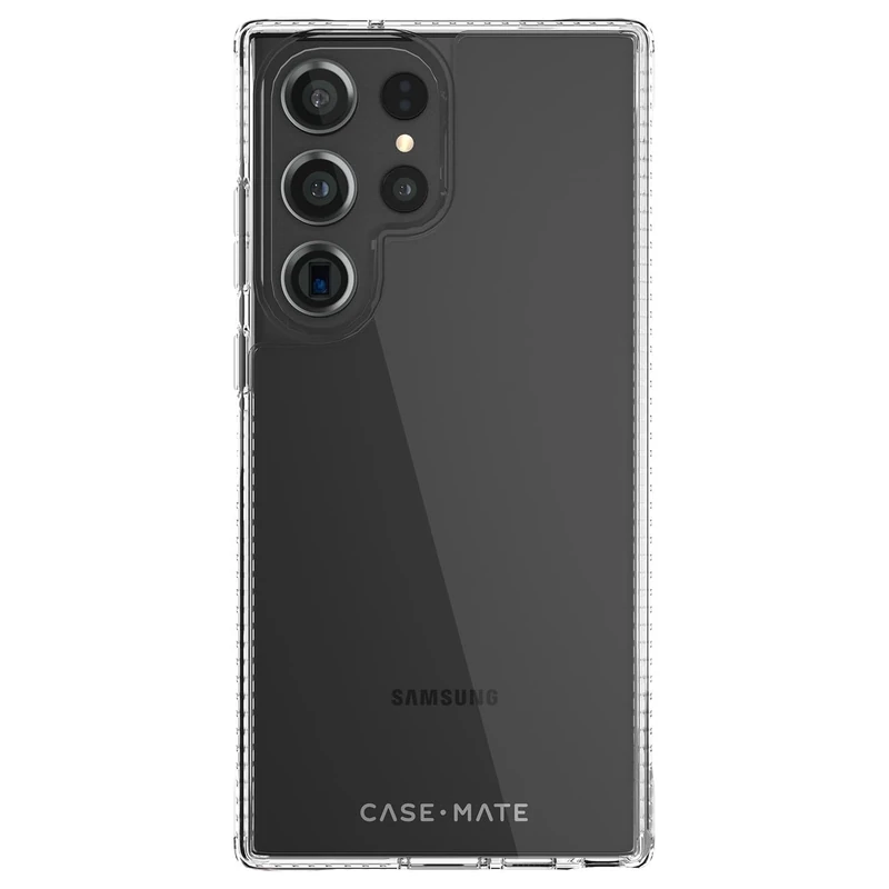 Case-Mate Samsung Galaxy S23 Ultra Case [6.8"] [15ft Drop Protection] [Wireless Charging] Tough Plus Clear Phone Case for Samsung Galaxy S23 Ultra - Anti-Yellowing, Anti-Scratch Tech, Shockproof, Slim