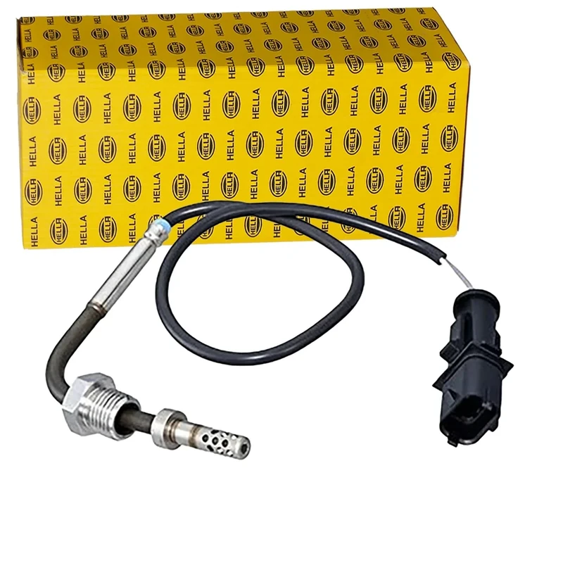HELLA 6PT 010 376-481 Sensor, Exhaust Gas Temperature - 2-Pole - Screwed - Cable: 320 mm