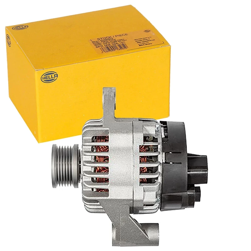 HELLA - Generator/Alternator - 14V - 120A - for Fiat Tipo (356_, 357_) - 8EL 015 637-011