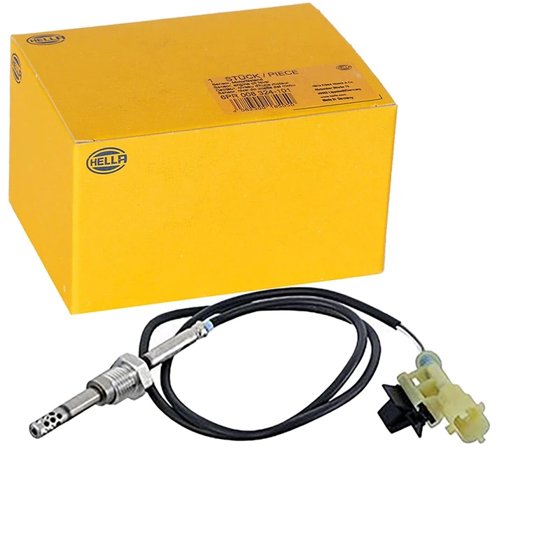 HELLA 6PT 010 376-461 Sensor, Exhaust Gas Temperature - 2-Pole - Screwed - Cable: 670 mm