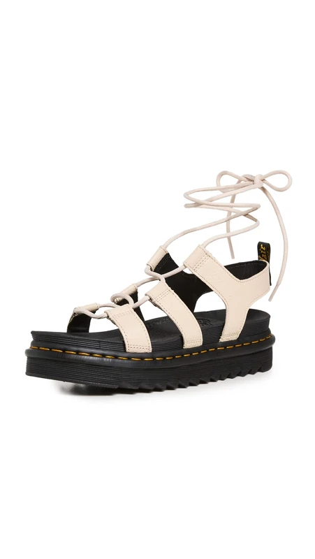 Dr. Martens 30764292 Nartilla Women Parchment Beige Milled Nappa UK 6.5